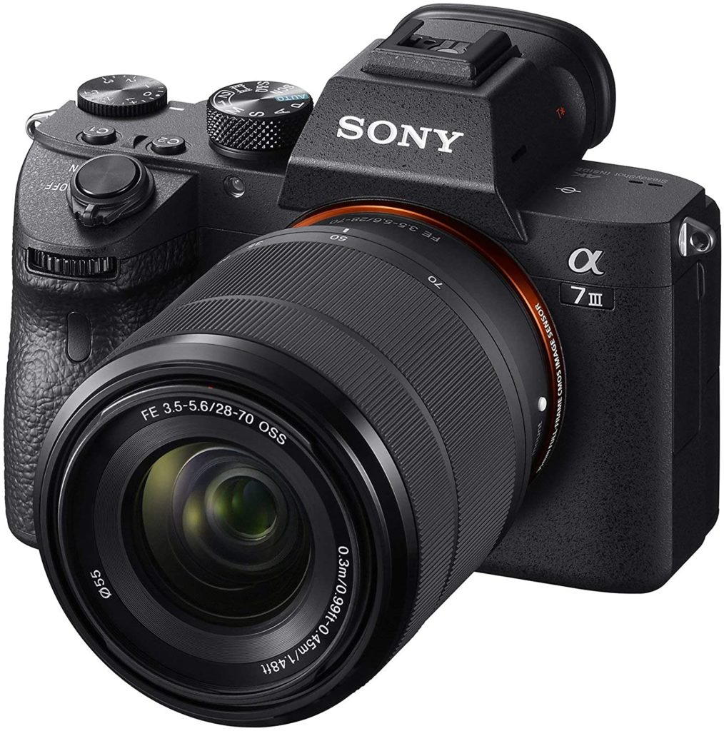 Sony A7 III con objetivo
