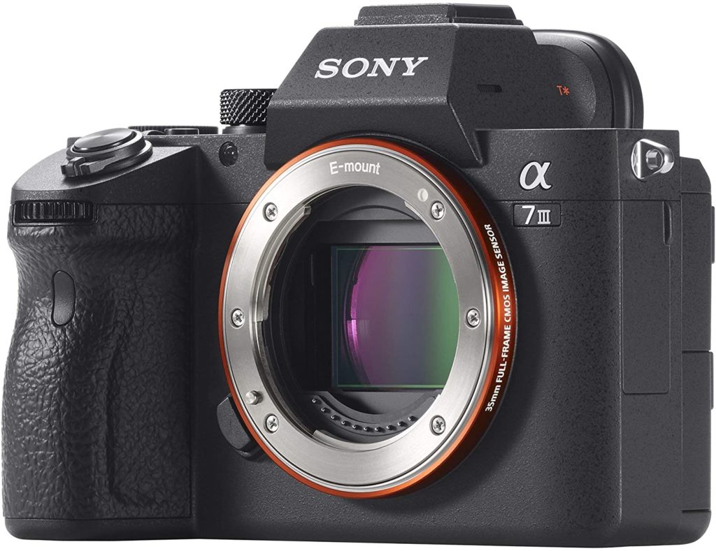 Sony A7III sensor descubierto